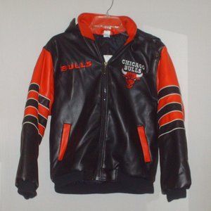 Vintage Chicago Bulls Jacket by Mighty Mac Sports